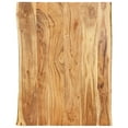 thumbnail image 1 of vidaXL Solid Acacia Wood Table Top Kitchen Live Edge Desk Coffee Multi Sizes, 1 of 25