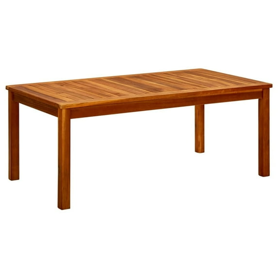 vidaXL Solid Wood Acacia Patio Coffee Table Garden Couch Table Multi Sizes