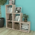 thumbnail image 1 of vidaXL Staircase Bookcase Display Shelf Storage Unit Book Organizer Furniture, 1 of 30
