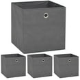 thumbnail image 1 of vidaXL Storage Box Foldable Storage Chest Organizer Basket Non-woven Fabric, 1 of 20