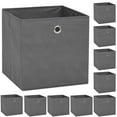 thumbnail image 1 of vidaXL Storage Box Foldable Storage Chest Organizer Basket Non-woven Fabric, 1 of 22