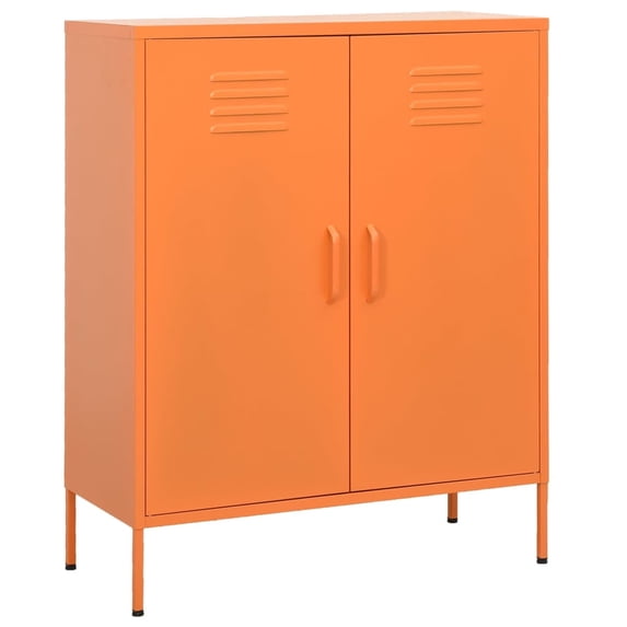 vidaXL Storage Cabinet Freestanding Drawer File Cabinet for Home Office Steel