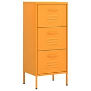 vidaXL Storage Cabinet Freestanding File Cabinet with Drawers for Office Steel
