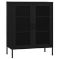 thumbnail image 1 of vidaXL Storage Cabinet Sideboard Filing Cabinet with Shelves for Hallway Steel, 1 of 2