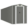 thumbnail image 1 of vidaXL Storage Shed Outdoor Storage Shed for Backyard Patio Galvanized Steel, 1 of 120