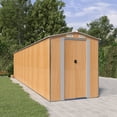 thumbnail image 1 of vidaXL Storage Shed Outdoor Storage Shed for Backyard Patio Galvanized Steel, 1 of 7