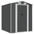 thumbnail image 1 of vidaXL Storage Shed Outdoor Storage Shed for Backyard Patio Galvanized Steel, 1 of 120