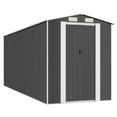 thumbnail image 1 of vidaXL Storage Shed Outdoor Storage Shed for Backyard Patio Galvanized Steel, 1 of 120