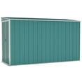 thumbnail image 1 of vidaXL Storage Shed Wall-mounted Garden Shed for Backyard Galvanized Steel, 1 of 24