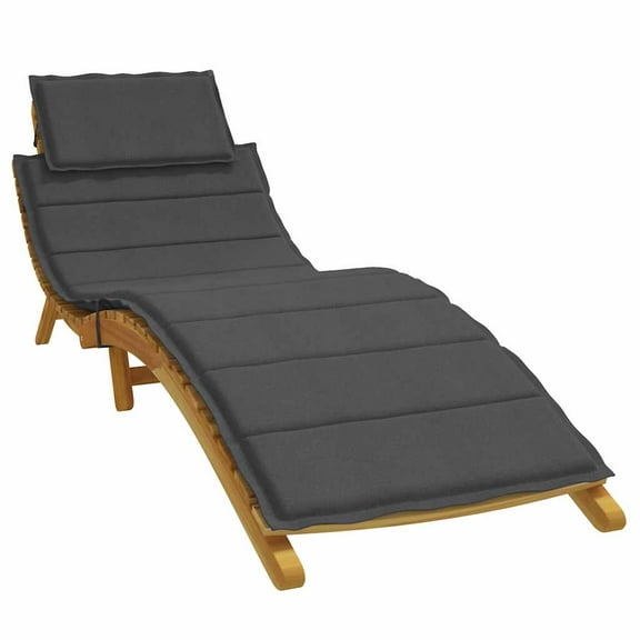 vidaXL Sun Lounger Cushion Sunbed Seating Pad Outdoor Patio Garden Fabric