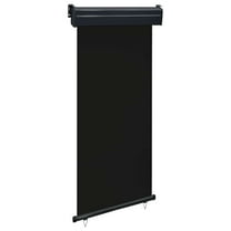 vidaXL Sun Screen Retractable Awning Outdoor Privacy Screen for Deck Balcony