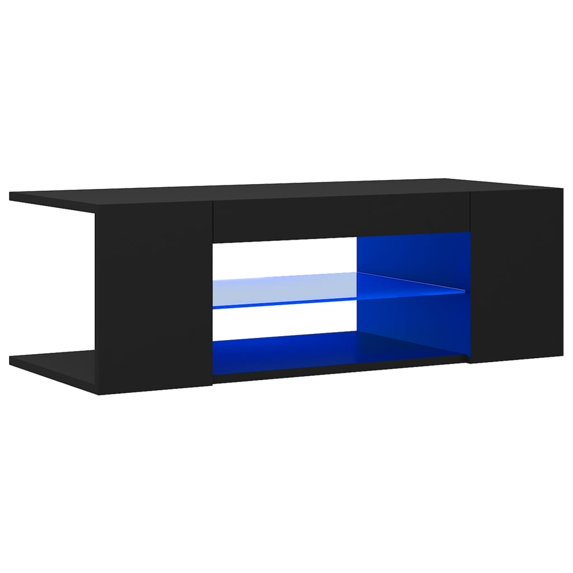 vidaXL TV Cabinet with LED Lights Stand HiFi Unit Home Furniture Multi Colors