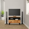 thumbnail image 1 of vidaXL TV Stand 27.6"x13"x18.1" Solid Wood Acacia, 1 of 10