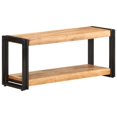 thumbnail image 1 of vidaXL TV Stand 35.4"x11.8"x15.7" Solid Wood Acacia, 1 of 10