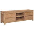 thumbnail image 1 of vidaXL TV Stand 45.3"x11.8"x15.7" Solid Wood Teak, 1 of 6
