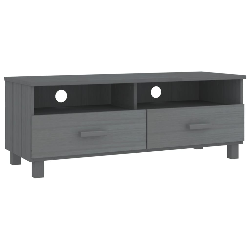 vidaXL TV Stand TV Console Sideboard TV Unit Cupboard HAMAR Solid Wood