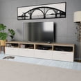 thumbnail image 1 of vidaXL TV Stand TV Console Sideboard TV Unit Media Unit 2 Pcs Engineered Wood, 1 of 5