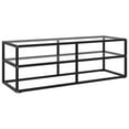 thumbnail image 1 of vidaXL TV Stand TV Unit Sideboard Cupboard TV Console with Tempered Glass, 1 of 10