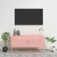 thumbnail image 1 of vidaXL TV Stand TV Unit Sideboard Home TV Console Media Unit Cupboard Steel, 1 of 10