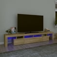 thumbnail image 1 of vidaXL TV Stand with LED Lights Entertainment Center TV Console Media Unit, 1 of 204