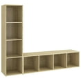 thumbnail image 1 of vidaXL TV Stands TV Unit Sideboard TV Unit Cupboard 2 Pcs Engineered Wood, 1 of 143