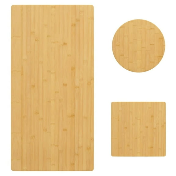 vidaXL Table Top Dining Table Top Replacement for Standing Desk Frame Bamboo