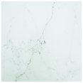 thumbnail image 1 of vidaXL Table Top White Tempered Glass Pattern Table Top Square, 1 of 6