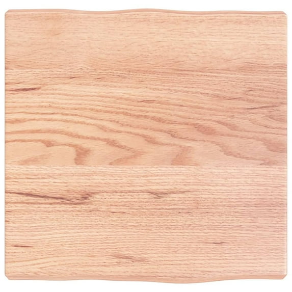 vidaXL Table Top Light brown Solid oak wood 39.4x23.6x1.6 in Table Top