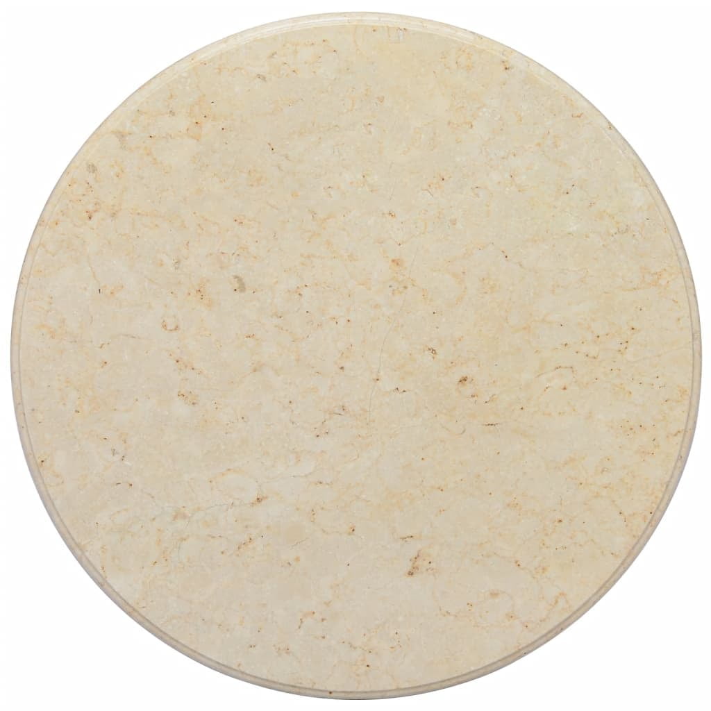 vidaXL Table Top Marble Table Top for Outdoor Indoor Round Table top ...