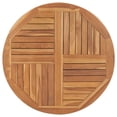 thumbnail image 1 of vidaXL Table Top Solid Teak Wood Round 1" 35.4", 1 of 64
