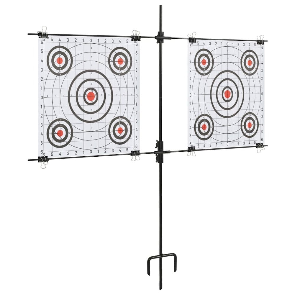 Shooting Target Paper Rack vidaXL Target Paper Stand with Shooting Papers 30.7