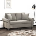 thumbnail image 1 of vidaXL Throw Pillows 2 Pcs Couch Sofa Cushion Decorative Throw Pillow Velvet, 1 of 15