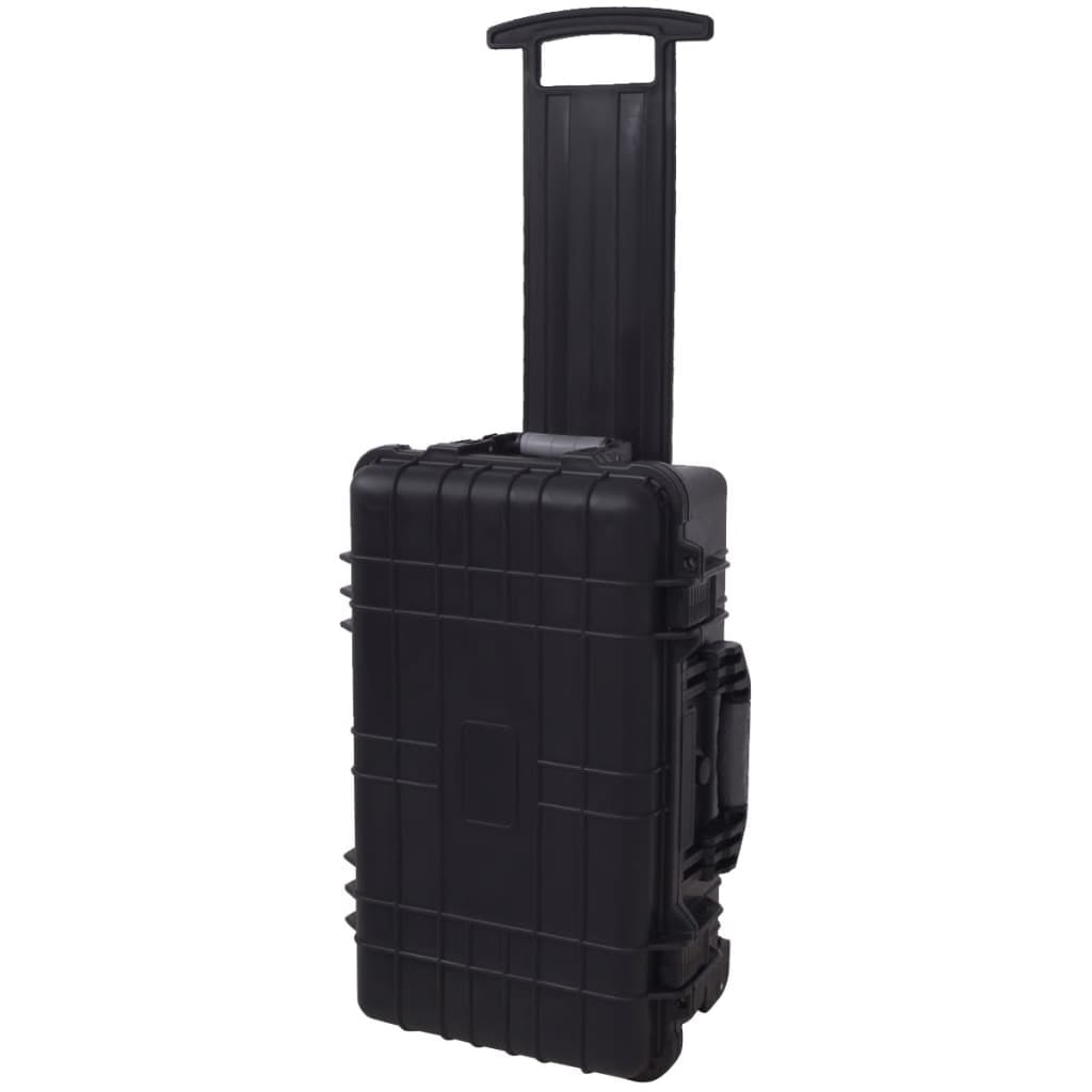 vidaXL Wheel-Equipped Tool/Equipment Case with Pick & Pluck