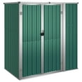 thumbnail image 1 of vidaXL Tool Shed Outdoor Storage Shed with Lockable Door Galvanized Steel, 1 of 18