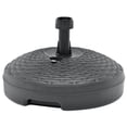 thumbnail image 1 of vidaXL Umbrella Base Sand/Water Filled 5.3 gal Anthracite Plastic, 1 of 4