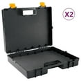 thumbnail image 1 of vidaXL Universal Machine Cases with Foam Rubber 2 pcs Polypropylene, 1 of 8