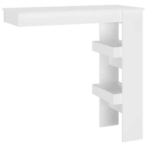 vidaXL Wall Bar Table Kitchen Bar Dining Table Computer Desk Engineered Wood