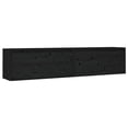 thumbnail image 1 of vidaXL Wall Cabinet Floating Cabinet Display Stand with 2 Hidden Compartments, 1 of 27