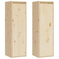 thumbnail image 1 of vidaXL Wall Cabinet Floating Cabinet with Door Display Cabinet Solid Wood, 1 of 27