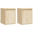 thumbnail image 1 of vidaXL Wall Cabinet Floating Display Cabinet Wall Mounted Stand Solid Wood, 1 of 32