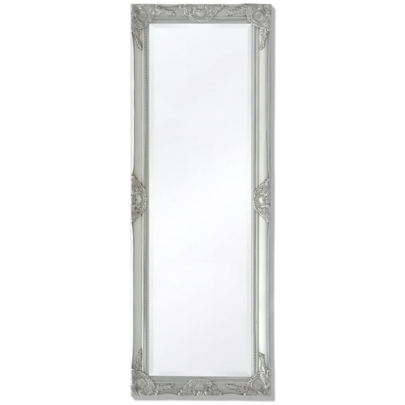 vidaXL Wall Mirror 55.1"x19.7" Baroque Ornate Vanity Bedroom Hallway 4 Colors