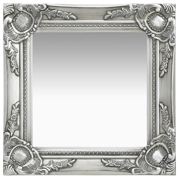vidaXL Wall Mirror Baroque Antique Hanging Wall Mirror for Bedroom Living Room