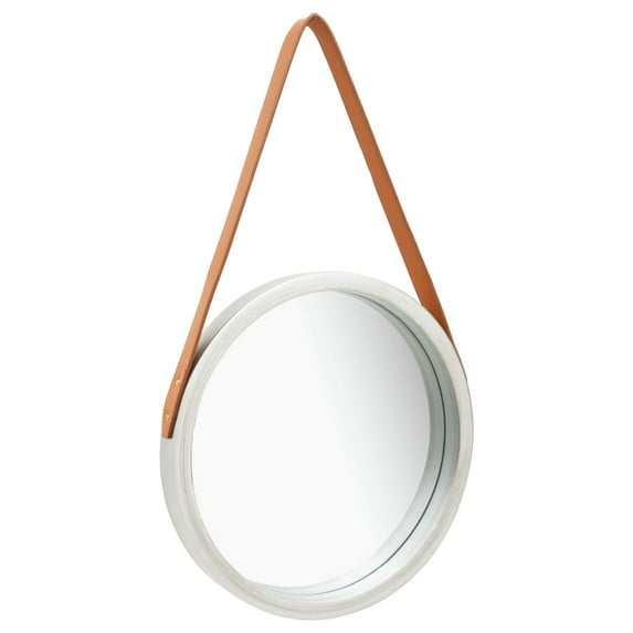 vidaXL Wall Mirror Vanity Retro Hanging Round Mirror for Bedroom Living Room