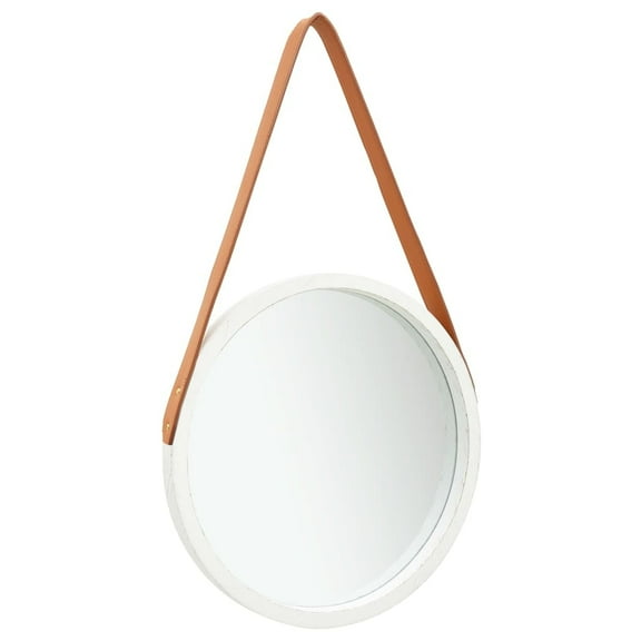 vidaXL Wall Mirror Vanity Retro Hanging Round Mirror for Bedroom Living Room