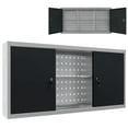 thumbnail image 1 of vidaXL Wall Mounted Tool Cabinet Tool Organizer with Shelves Tool Storage, 1 of 9