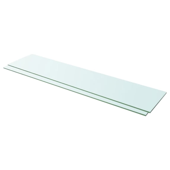 vidaXL Wall Shelf Floating Shelf Display Shelf Wall Mounted Tempered Glass