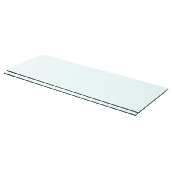 vidaXL Wall Shelf Floating Shelf Display Shelf Wall Mounted Tempered Glass
