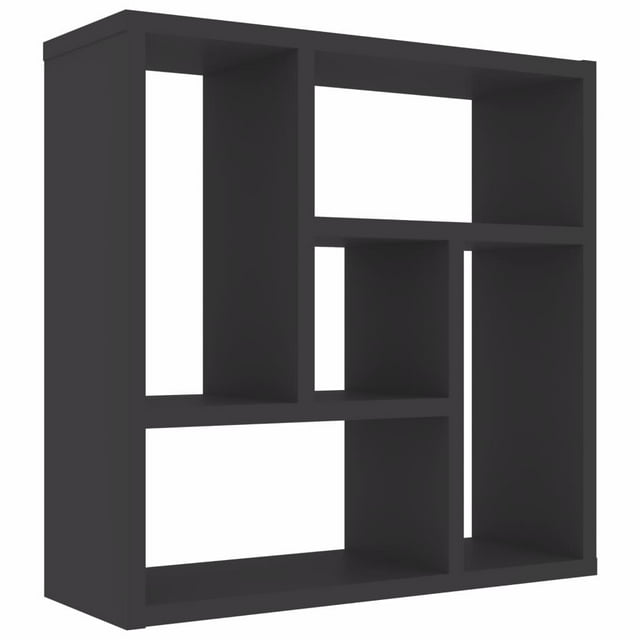vidaXL Wall Shelf Floating Shelf Wall Mounted Display Shelf for DVDs Books