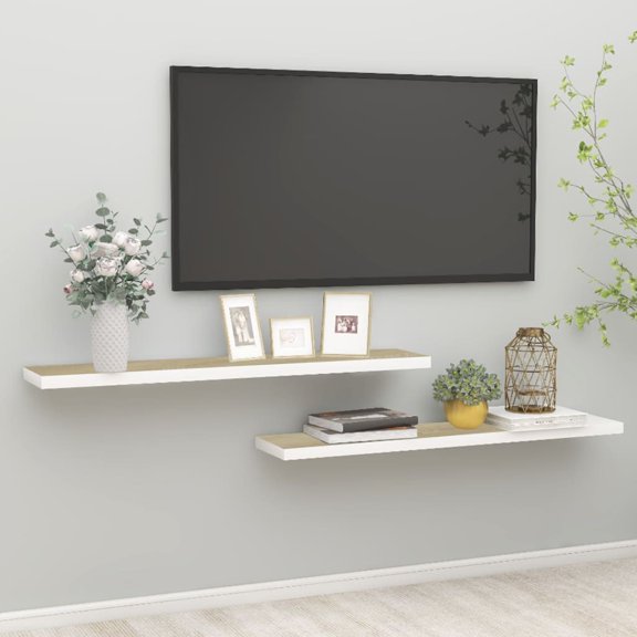 vidaXL Wall Shelf Floating Shelf Wall Mounted Display Shelf for Photo Frame