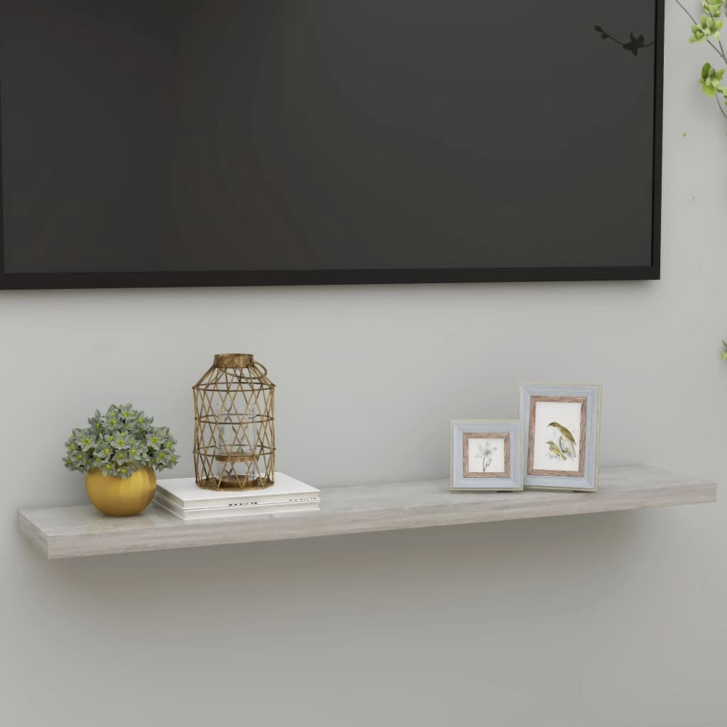 vidaXL Wall Shelf Floating Shelf Wall Mounted Display Shelf for Photo ...